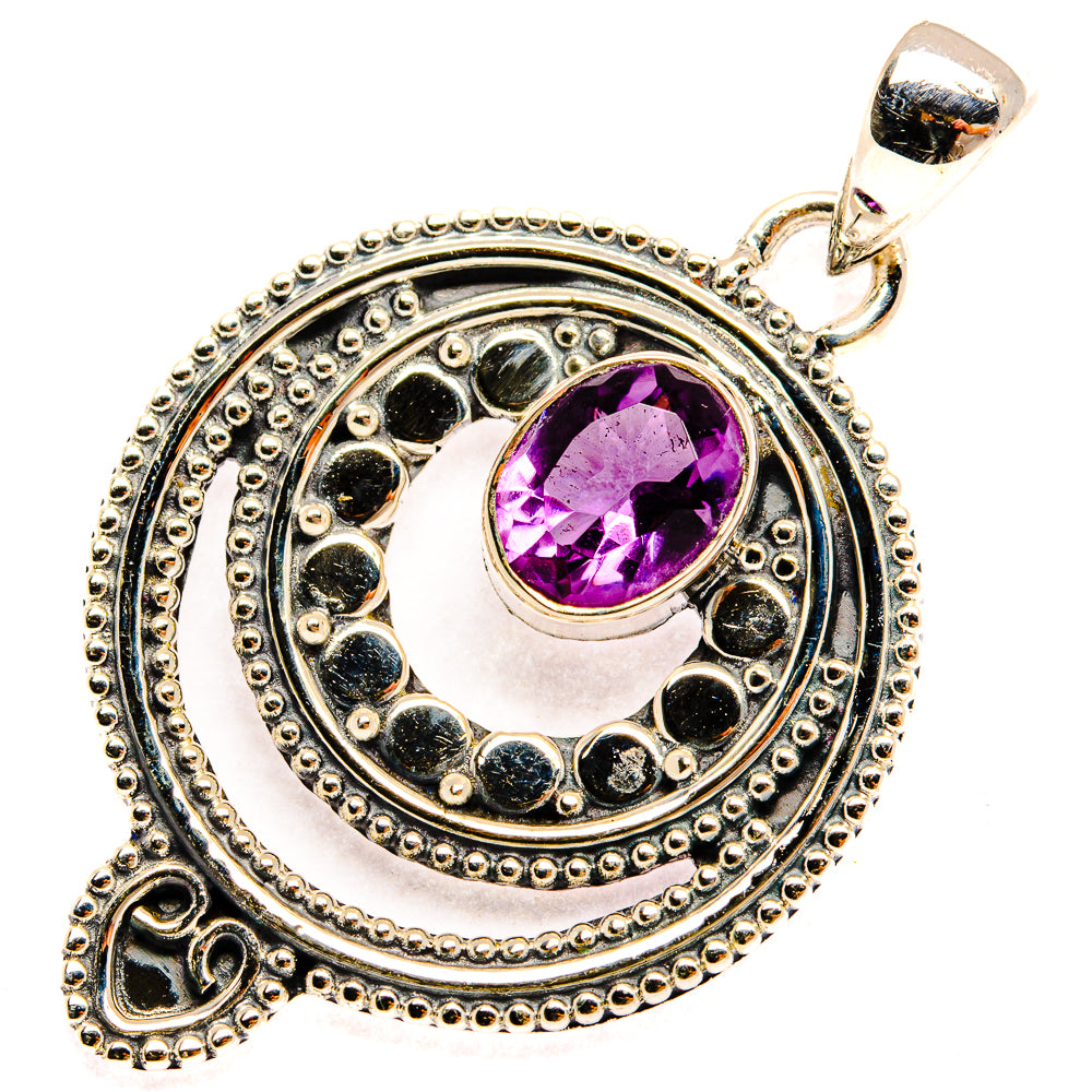 Amethyst Pendants handcrafted by Ana Silver Co - PD30742 - Photo 2