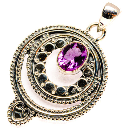 Amethyst Pendants handcrafted by Ana Silver Co - PD30742 - Photo 2