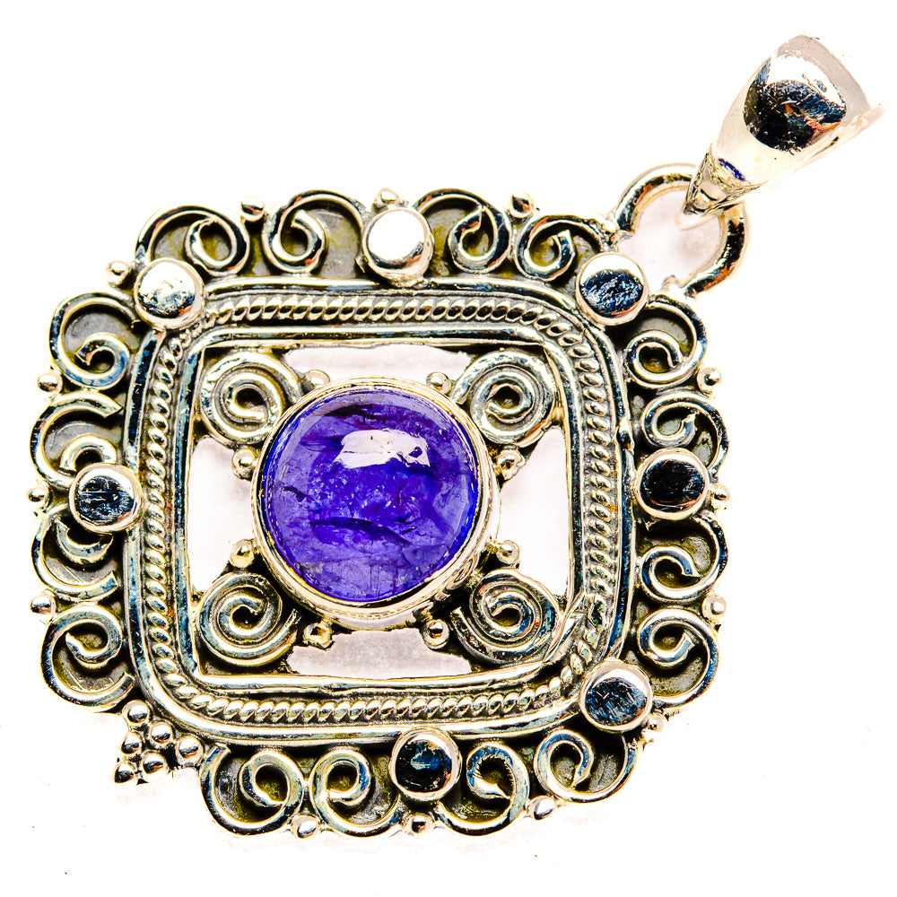 Tanzanite Pendants handcrafted by Ana Silver Co - PD30748 - Photo 2
