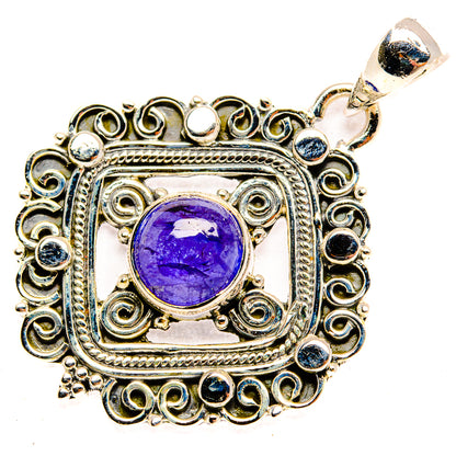 Tanzanite Pendants handcrafted by Ana Silver Co - PD30748 - Photo 2