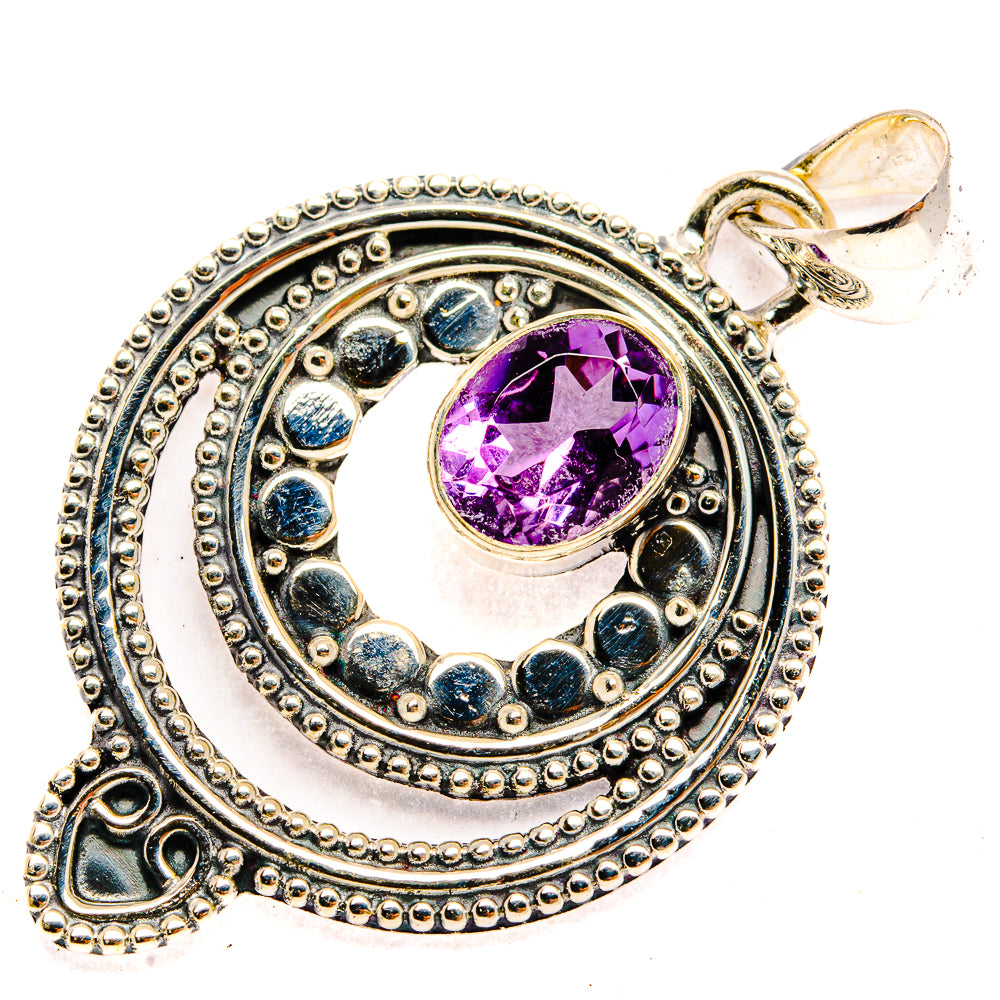 Amethyst Pendants handcrafted by Ana Silver Co - PD30750 - Photo 2