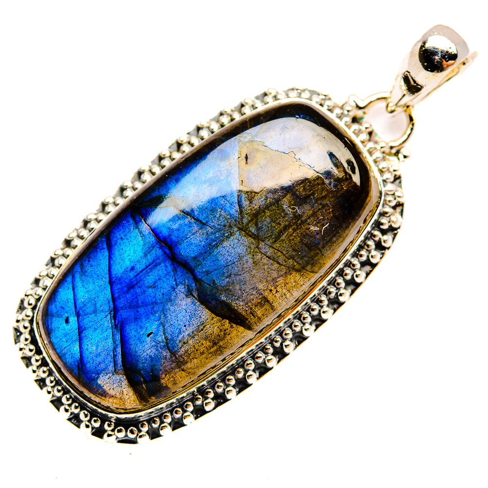 Labradorite Pendants handcrafted by Ana Silver Co - PD30754 - Photo 2
