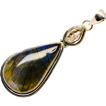 Labradorite Pendants handcrafted by Ana Silver Co - PD30756 - Photo 2