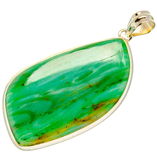 Green Jasper Pendants handcrafted by Ana Silver Co - PD30761 - Photo 2