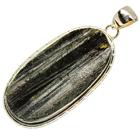 Black Tourmaline Pendants handcrafted by Ana Silver Co - PD30763 - Photo 2