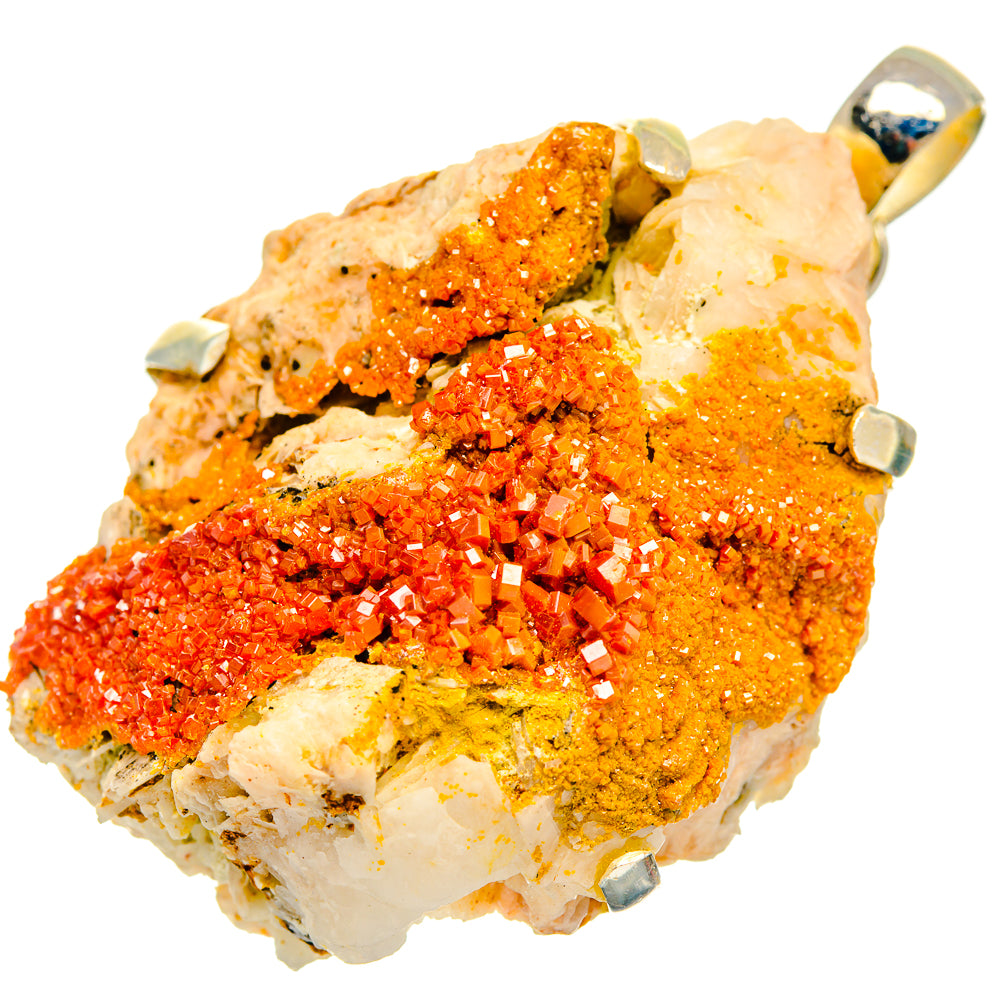 Vanadinite Pendants handcrafted by Ana Silver Co - PD30766 - Photo 2