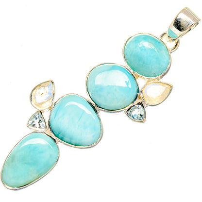 Larimar Pendants handcrafted by Ana Silver Co - PD30769 - Photo 2
