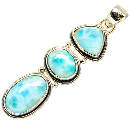 Larimar Pendants handcrafted by Ana Silver Co - PD30772 - Photo 2