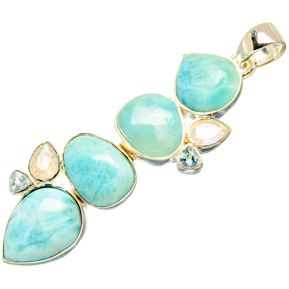 Larimar Pendants handcrafted by Ana Silver Co - PD30774 - Photo 2