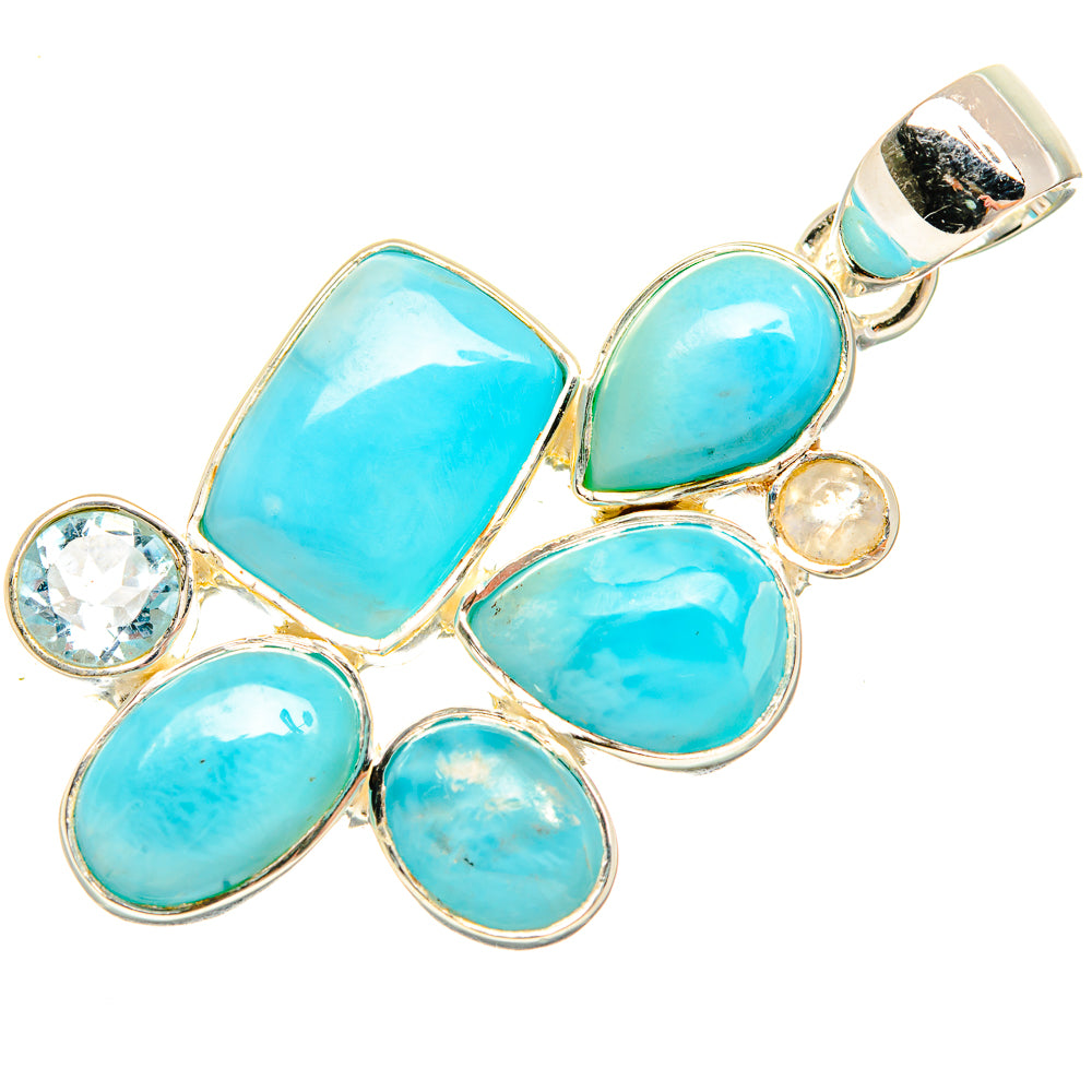 Larimar Pendants handcrafted by Ana Silver Co - PD30783 - Photo 2
