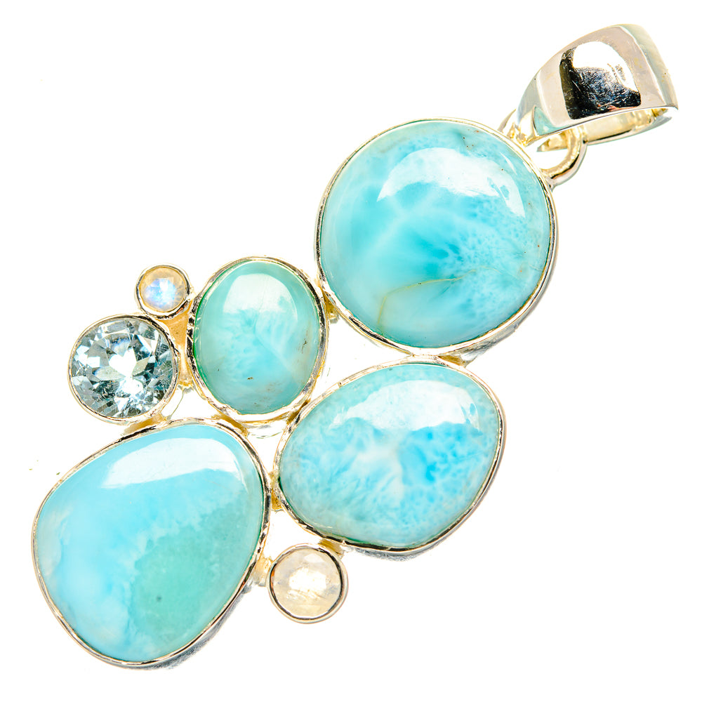 Larimar Pendants handcrafted by Ana Silver Co - PD30784 - Photo 2