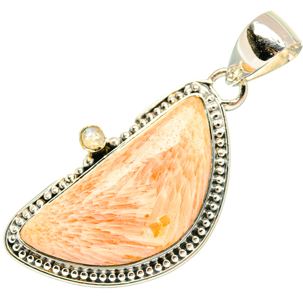 Scolecite Pendants handcrafted by Ana Silver Co - PD30786 - Photo 2