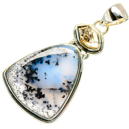 Dendritic Opal Pendants handcrafted by Ana Silver Co - PD30797 - Photo 2