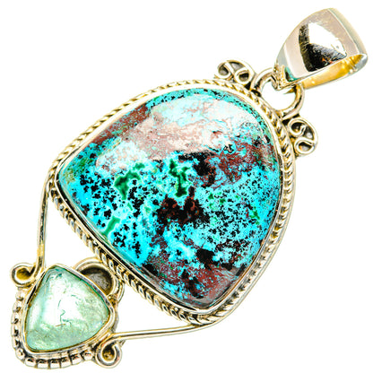 Shattuckite Pendants handcrafted by Ana Silver Co - PD30798 - Photo 2