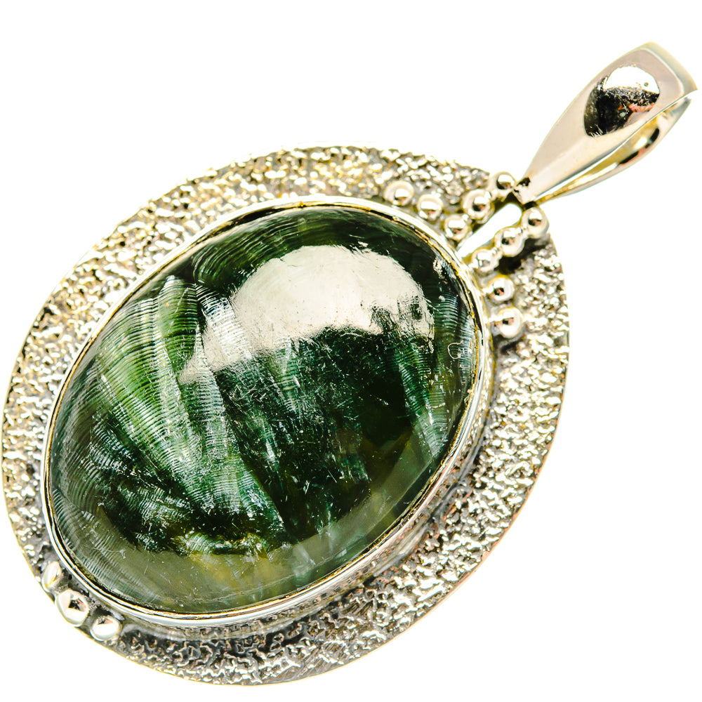 Seraphinite Pendants handcrafted by Ana Silver Co - PD30806 - Photo 2