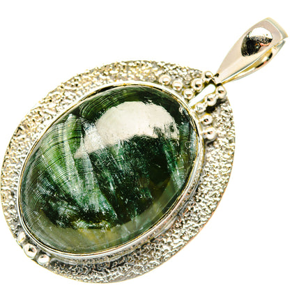 Seraphinite Pendants handcrafted by Ana Silver Co - PD30806 - Photo 2