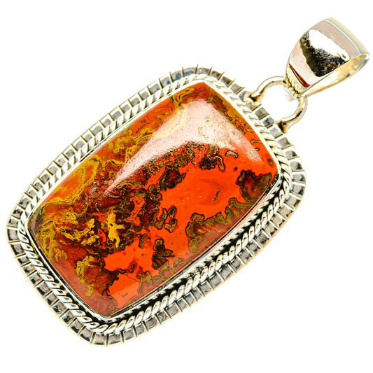 Moroccan Agate Pendants handcrafted by Ana Silver Co - PD30808 - Photo 2