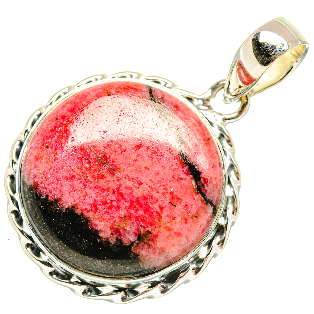 Rhodonite Pendants handcrafted by Ana Silver Co - PD30810 - Photo 2