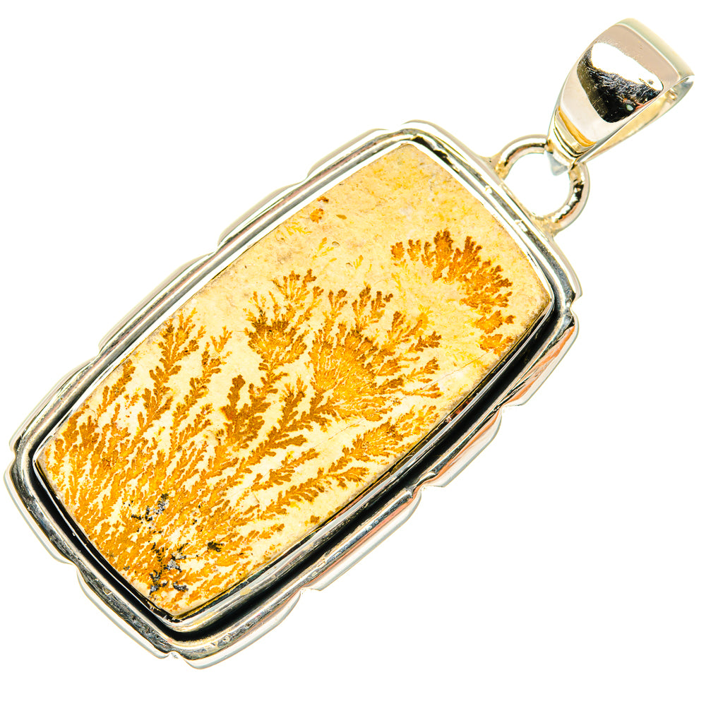 Germany Psilomelane Dendrite Pendants handcrafted by Ana Silver Co - PD30813 - Photo 2