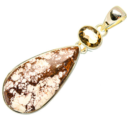 Wild Horse Jasper Pendants handcrafted by Ana Silver Co - PD30820 - Photo 2