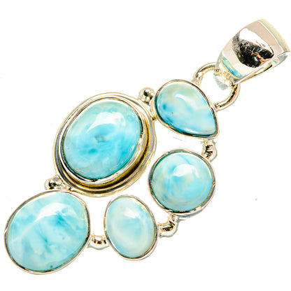 Larimar Pendants handcrafted by Ana Silver Co - PD30824 - Photo 2