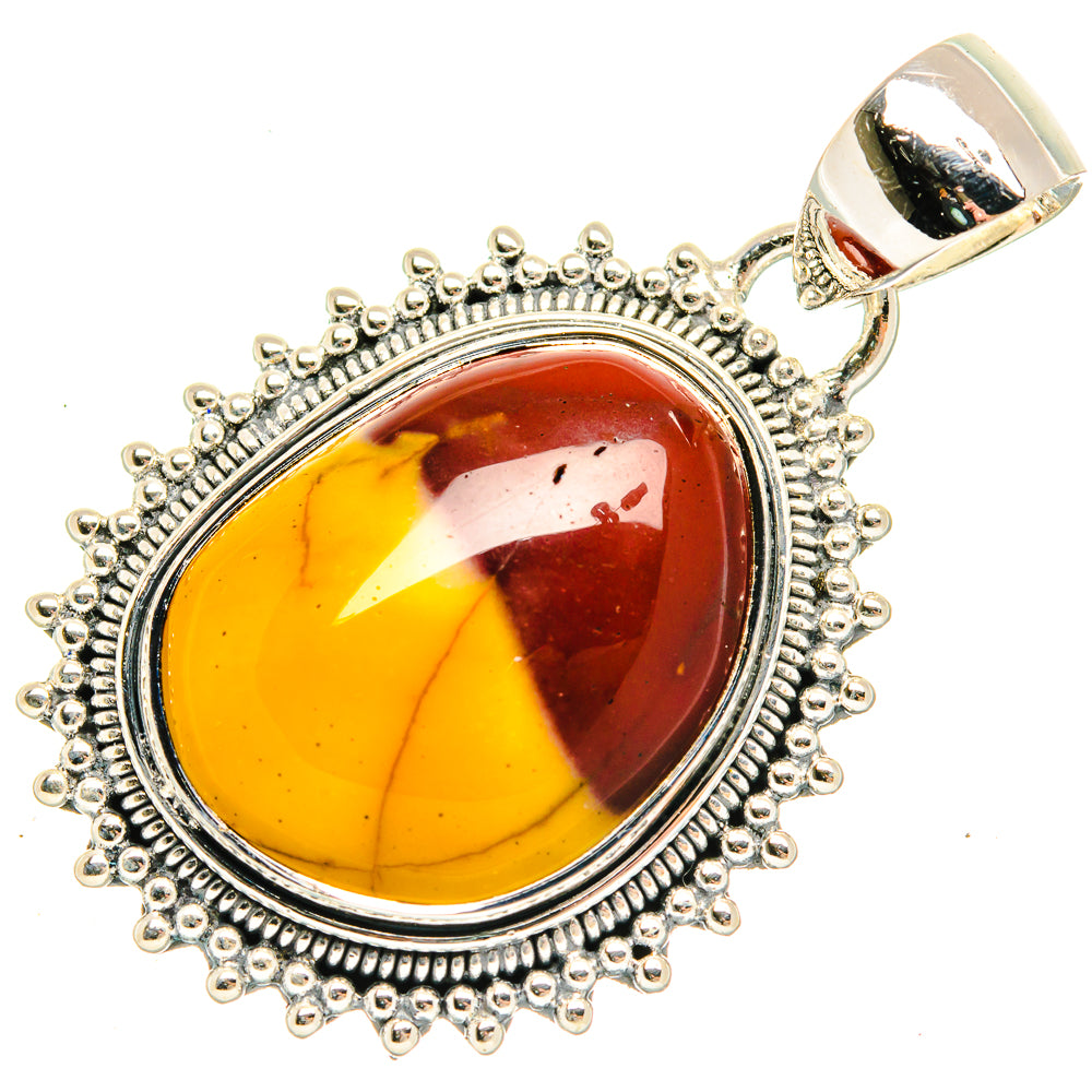 Mookaite Pendants handcrafted by Ana Silver Co - PD30829 - Photo 2