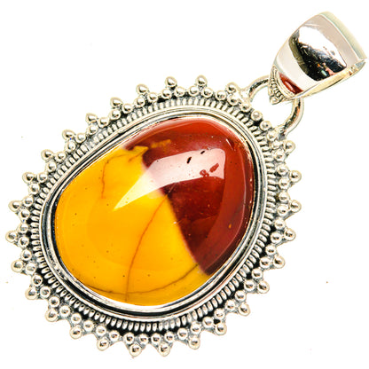 Mookaite Pendants handcrafted by Ana Silver Co - PD30829 - Photo 2