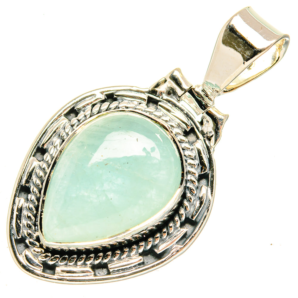 Aquamarine Pendants handcrafted by Ana Silver Co - PD30830 - Photo 2