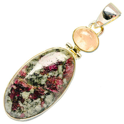 Russian Eudialyte Pendants handcrafted by Ana Silver Co - PD30842 - Photo 2