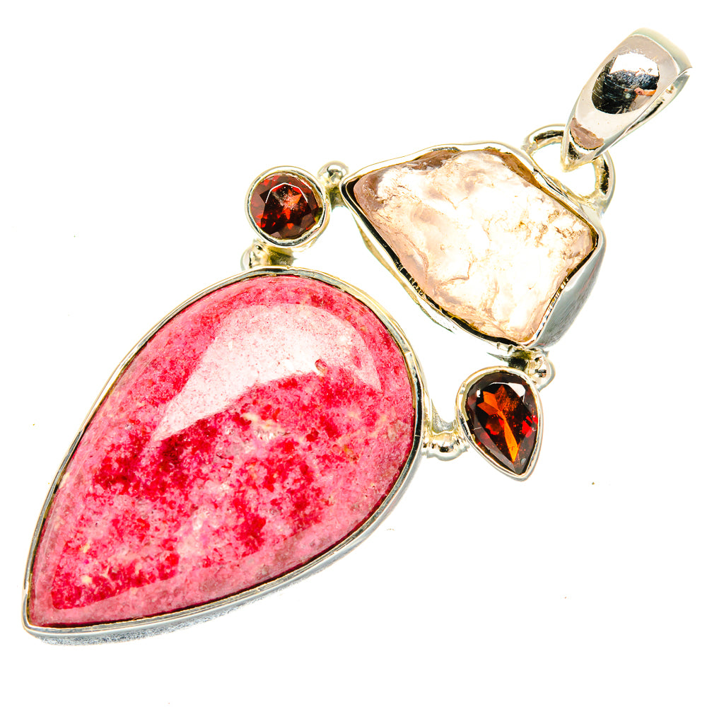Thulite Pendants handcrafted by Ana Silver Co - PD30844 - Photo 2