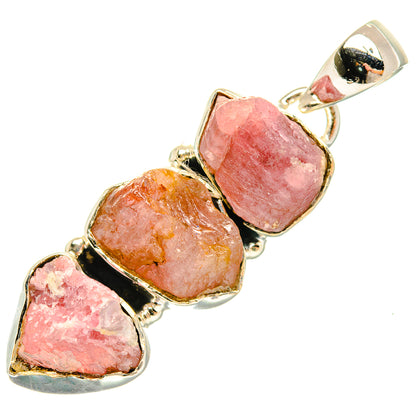 Rose Quartz Pendants handcrafted by Ana Silver Co - PD30849 - Photo 2