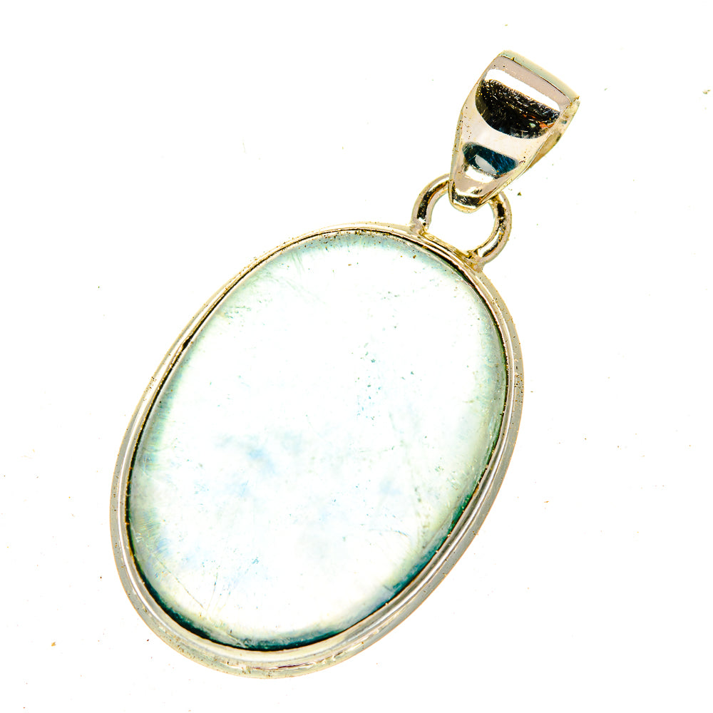 Blue Fluorite Pendants handcrafted by Ana Silver Co - PD3084