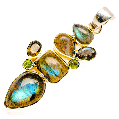 Labradorite Pendants handcrafted by Ana Silver Co - PD30891 - Photo 2