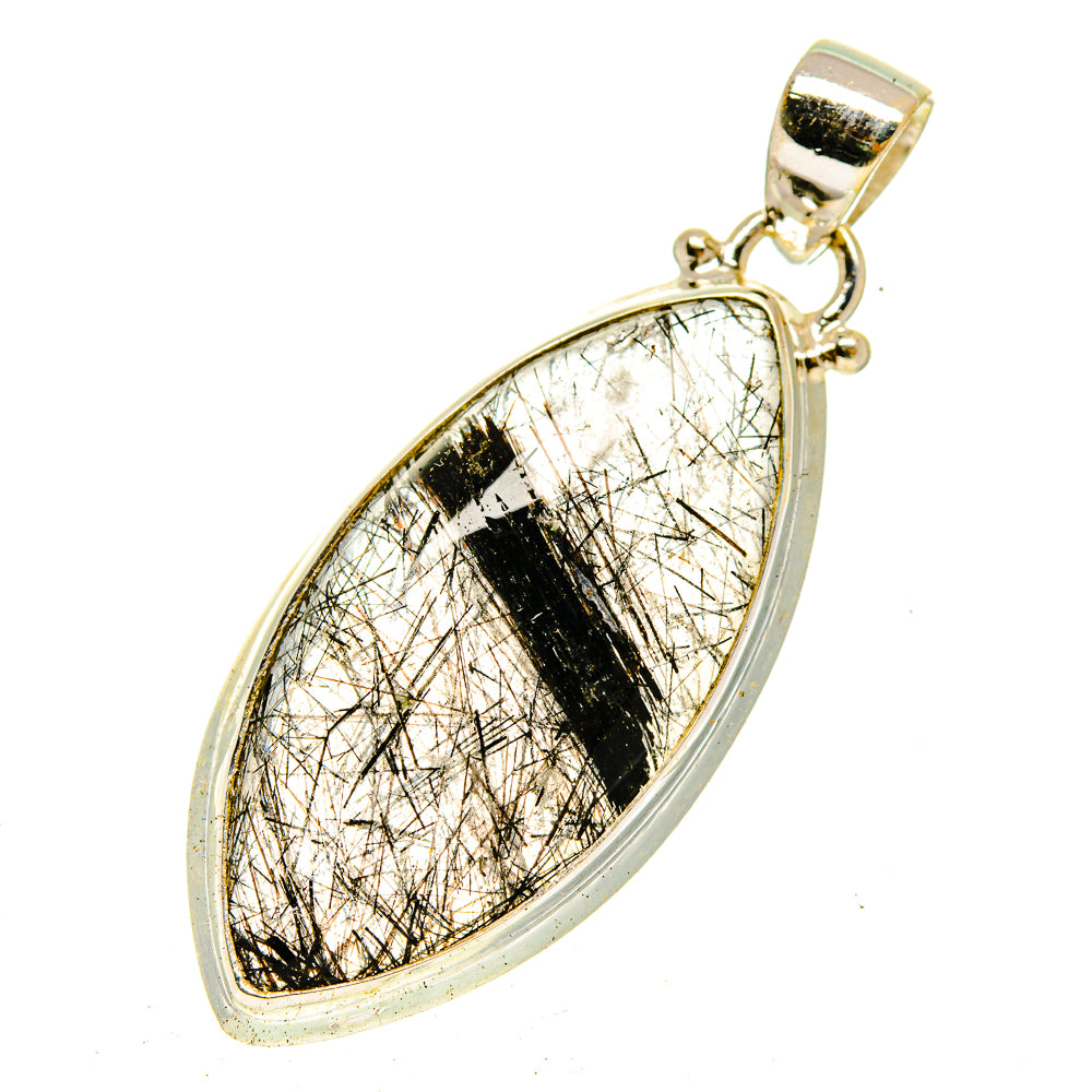 Tourmalinated Quartz Pendants handcrafted by Ana Silver Co - PD3090
