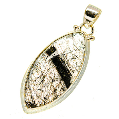 Tourmalinated Quartz Pendants handcrafted by Ana Silver Co - PD3090