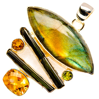 Labradorite Pendants handcrafted by Ana Silver Co - PD30903 - Photo 2