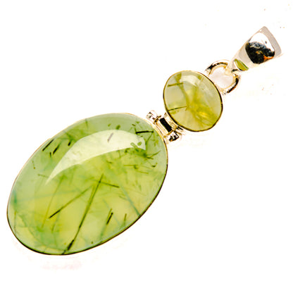 Prehnite Pendants handcrafted by Ana Silver Co - PD30910 - Photo 2