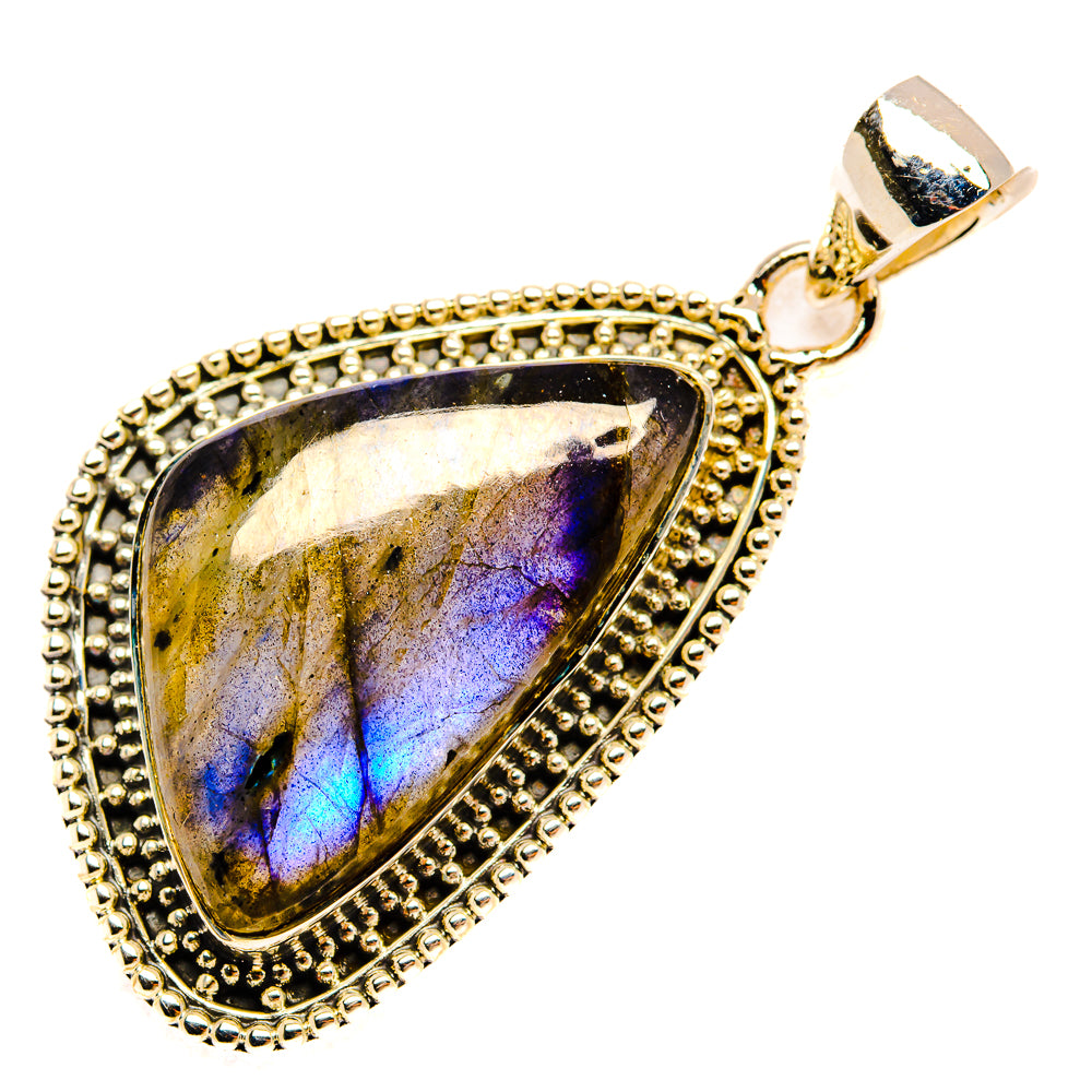 Labradorite Pendants handcrafted by Ana Silver Co - PD30915 - Photo 2
