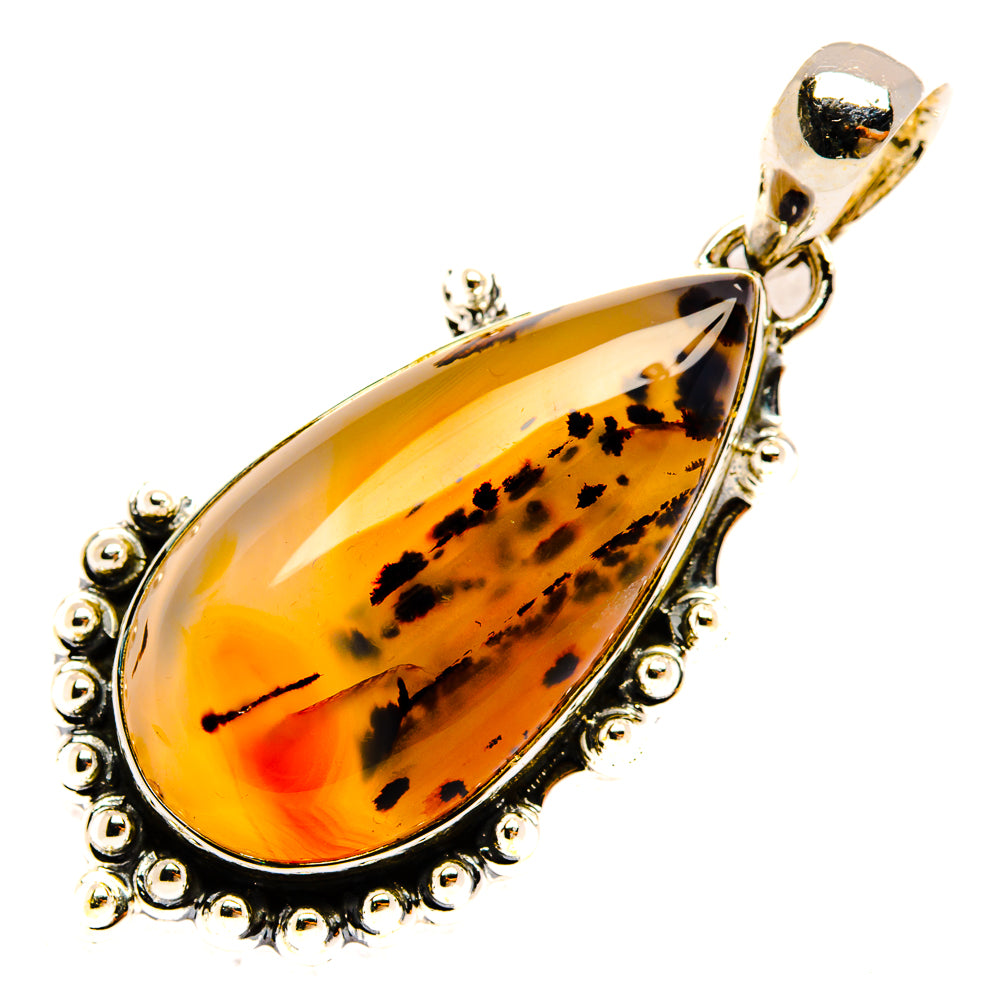 Montana Agate Pendants handcrafted by Ana Silver Co - PD30918 - Photo 2