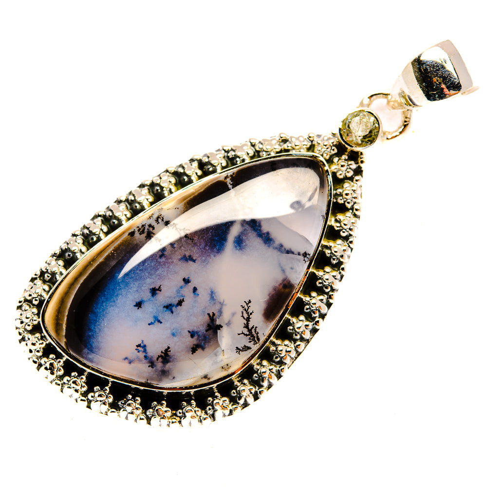 Dendritic Opal Pendants handcrafted by Ana Silver Co - PD30926 - Photo 2