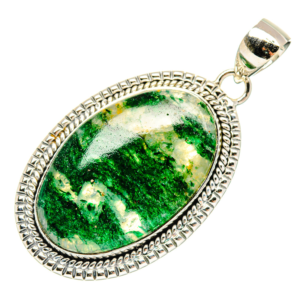 Ocean Jasper Pendants handcrafted by Ana Silver Co - PD30931 - Photo 2