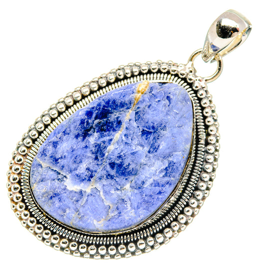 Sodalite Pendants handcrafted by Ana Silver Co - PD30933 - Photo 2