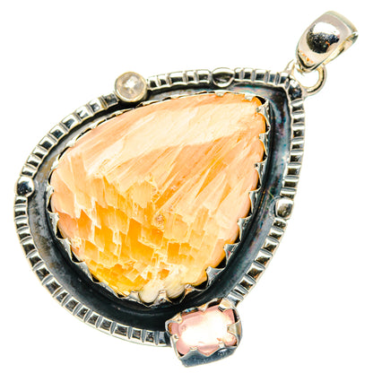 Scolecite Pendants handcrafted by Ana Silver Co - PD30940 - Photo 2