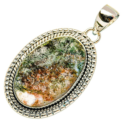 Ocean Jasper Pendants handcrafted by Ana Silver Co - PD30948 - Photo 2