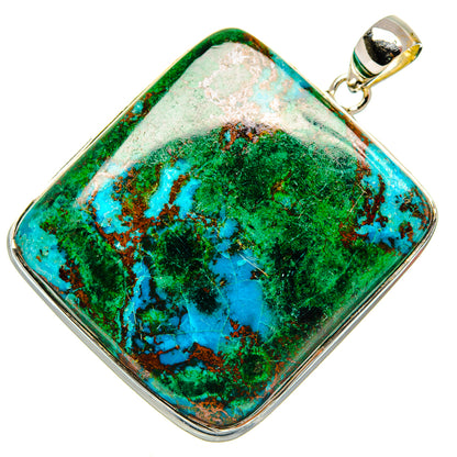 Malachite Pendants handcrafted by Ana Silver Co - PD30951 - Photo 2