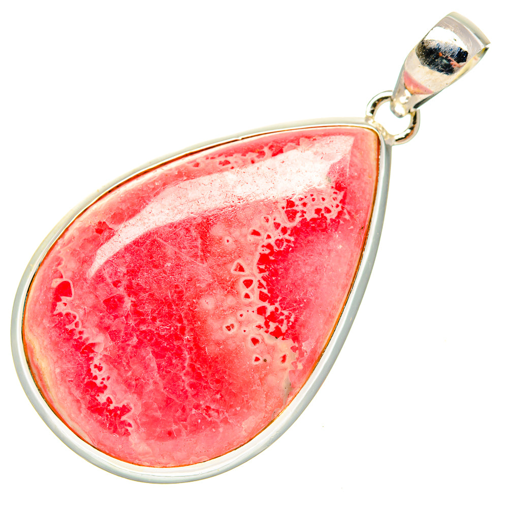 Rhodochrosite Pendants handcrafted by Ana Silver Co - PD30956 - Photo 2