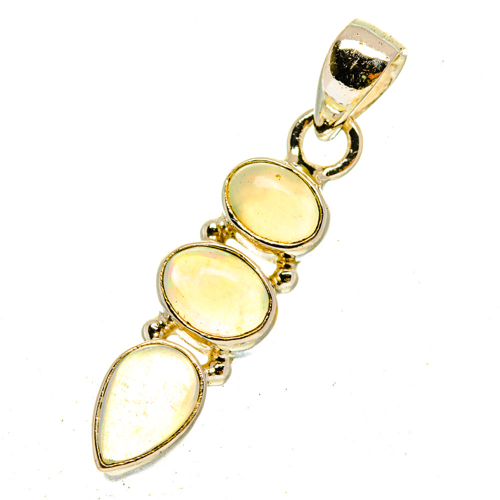 Ethiopian Opal Pendants handcrafted by Ana Silver Co - PD3096