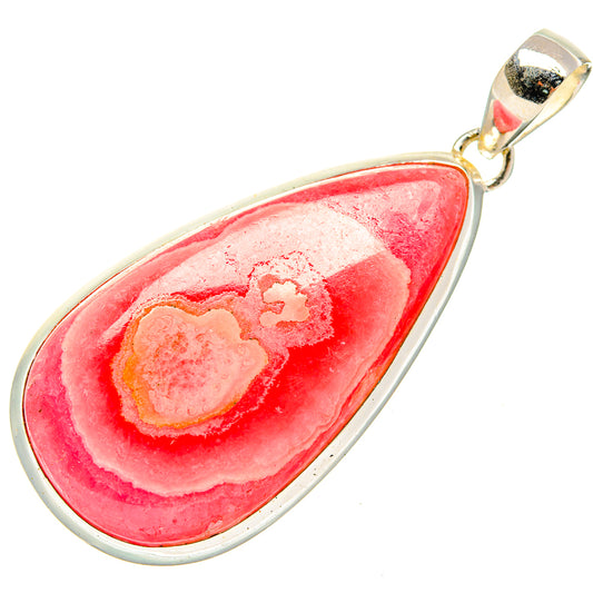 Rhodochrosite Pendants handcrafted by Ana Silver Co - PD30961 - Photo 2