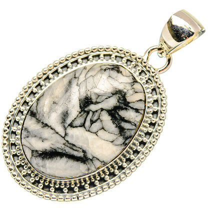 Pinolith Jasper Pendants handcrafted by Ana Silver Co - PD30970 - Photo 2