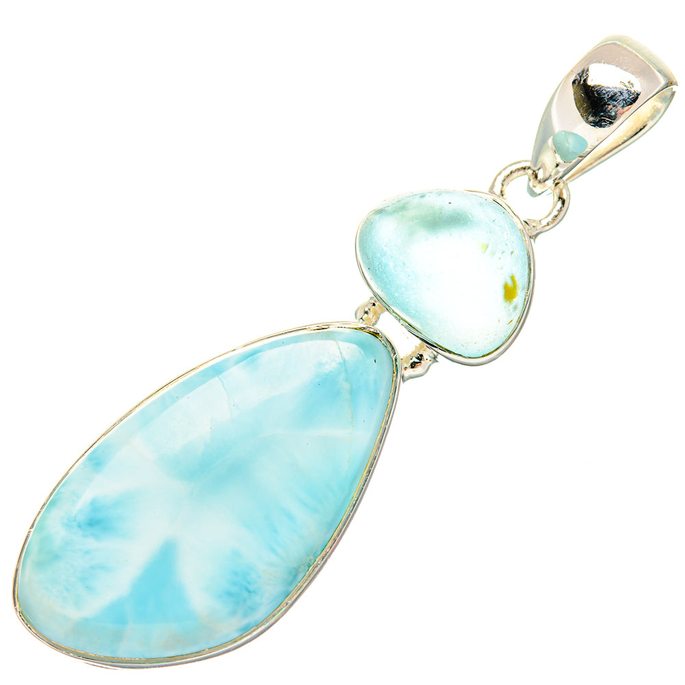 Larimar Pendants handcrafted by Ana Silver Co - PD30975 - Photo 2
